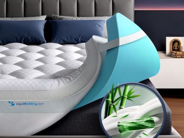 Lot 49-3432110 - Mega Support Memory Foam Mattress Topper for Pain Relief, Dual Layer 2.5" Pillow Top Mattress Topper...