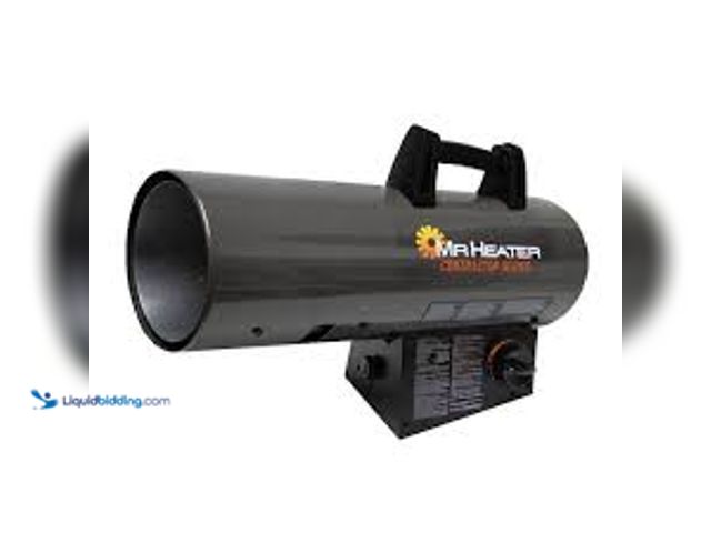 Lot 49-5496005 - Mr. Heater Contractor Series 60,000 BTU Forced Air Propane Outdoor Space Heater with 10 ft. Hose and...