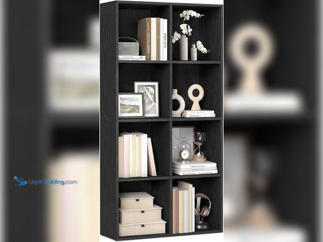 Lot 49-5545584 - Vasagle Bookcase, Model: LBC424W01, Unused with hardware