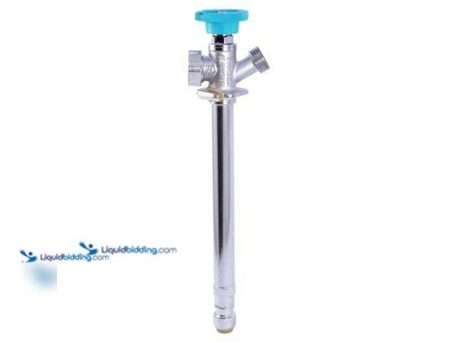 Lot 49-5581623 - SharkBite 1/2 in. Push-to-Connect x 3/4 in. MHT x 8 in. Brass Anti-Siphon Frost Free Sillcock Valve ...
