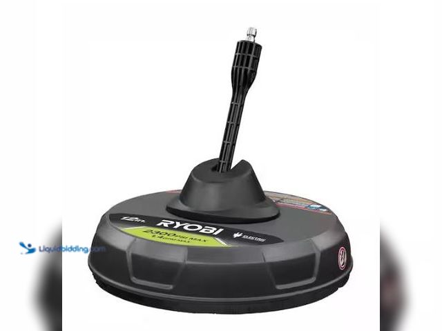 Lot 49-3432565 - RYOBI 12 in. 2,300 PSI Electric Pressure Washers Surface Cleaner, Model # RY31012, Unused.   Ref#SB0...