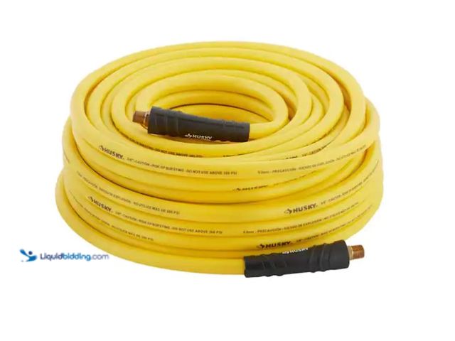 Lot 49-1575748 - Husky 3/8 in. x 50 ft. Hybrid Air Hose, Model # AB-50C, Unused  Ref#AHDSB0205
