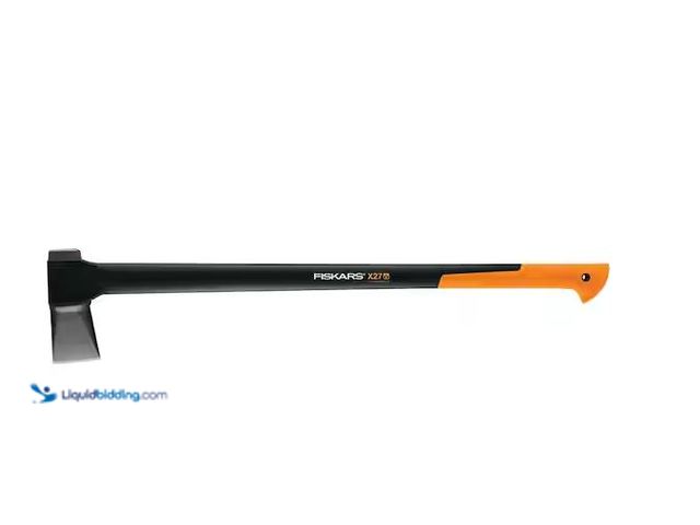 Lot 49-5555343 - p Fiskars
X27 6.3 lb. Super Splitting Axe with 36 in. Shock-absorbing Handle, Used with scuffs