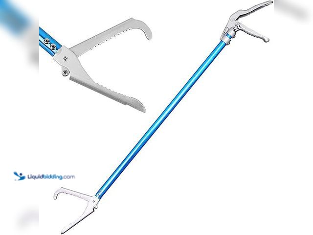Lot 49-1518404 - 47 inch Snake Tongs Grabber Snake Catcher Tool Aluminum Alloy Professional Reptile Catching Equipmen...
