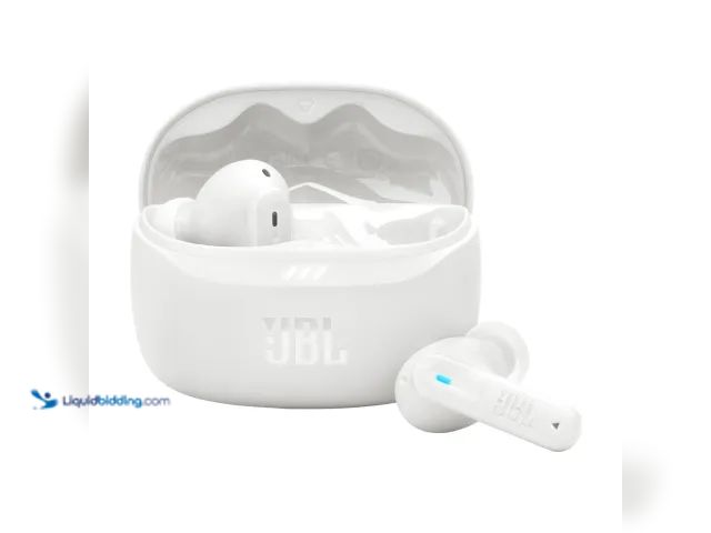 Lot 49-1627144 - JBL Tune Beam 2 True Wireless Noise Cancelling In-Ear Earbuds in White Model #13881303070, Unused, H...