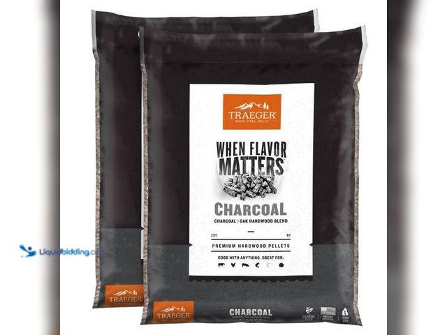 Lot 49-5520540 - Traeger
Charcoal Pellets (2-Pack). Model # HD0084. New