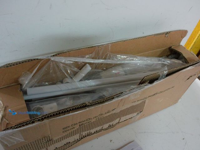 Lot 49-3600286 - 55in to 78in Adjustable White and Grey Baby Bed Rail, Unused, Has Attachments  Ref#CRS0209