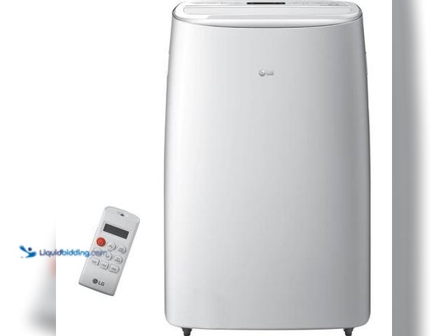 Lot 49-5548900 - LG 10,000 (DOE) BTU 115-Volt Portable Air Conditioner Unit Cools 450 sq. ft. with Dual Inverter,Wi-F...