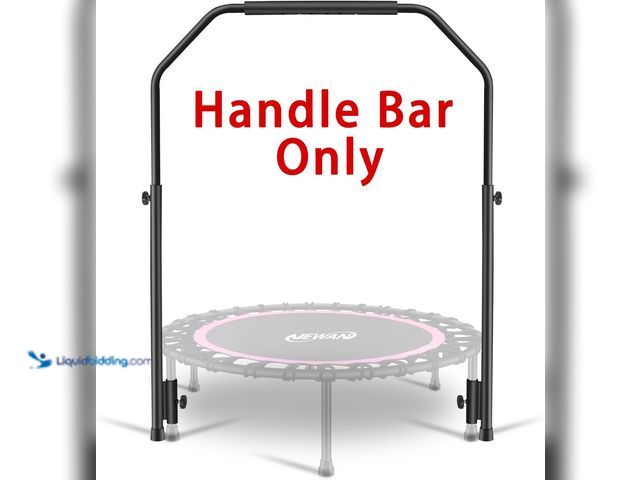 Lot 49-3527247 - Newan Rebounder Handle Bar Accessory for 40" Round Fitness Trampolines, Cushy Foam Handles,Only Appl...