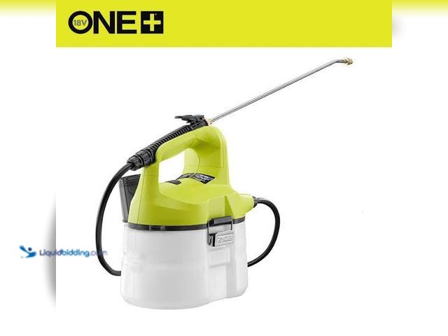 Lot 49-1629188 - RYOBI ONE+ 18V Cordless Battery 1 Gallon Chemical Sprayer (Tool Only), Model # P2800BTL, Unused, Has...