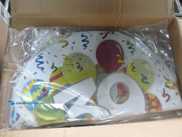 Lot 49-1514771 - Fun Express - 11" Mega Balloon Assortment (500pc) for Party - Party Decor - Balloons - Latex Balloon...