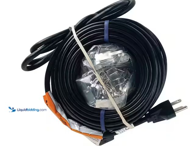 Lot 49-2024145 - Frost King 80 ft. Roof De-Icing Cable Kit, Model # RC80, Used, Unable to test, Has Hardware. Ref#PA0...