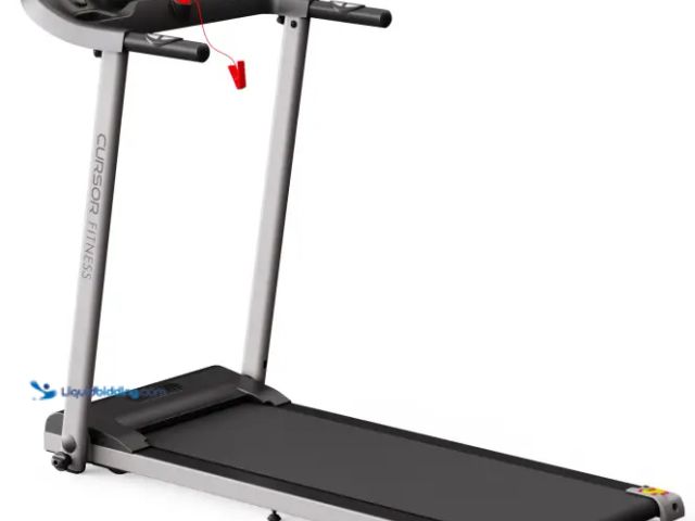 Lot 49-3523607 - CURSOR Fitness C70 Home Folding Treadmill with Pulse Sensor. Item is Unused