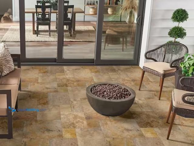 Lot 49-1570111 - Approx. (853) sq. ft. of MSI Silver Travertine 16 in. x 24 in. Honed Travertine Floor and Wall Tile,...