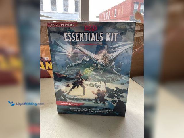 Lot 49-1830758 - COLLECTIBLE FACTORY SEALED DUNGEONS AND DRAGONS ESSENTIALS KIT EVERYTHING YOU NEED TO START PLAYING ...