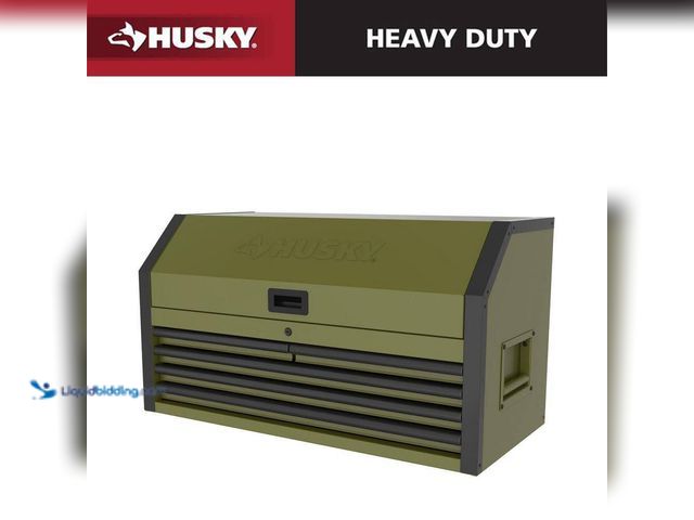 Lot 49-5484579 - Husky
Heavy-Duty 42 in. W x 20 in. D 5-Drawer Matte Army Green Top Chest New