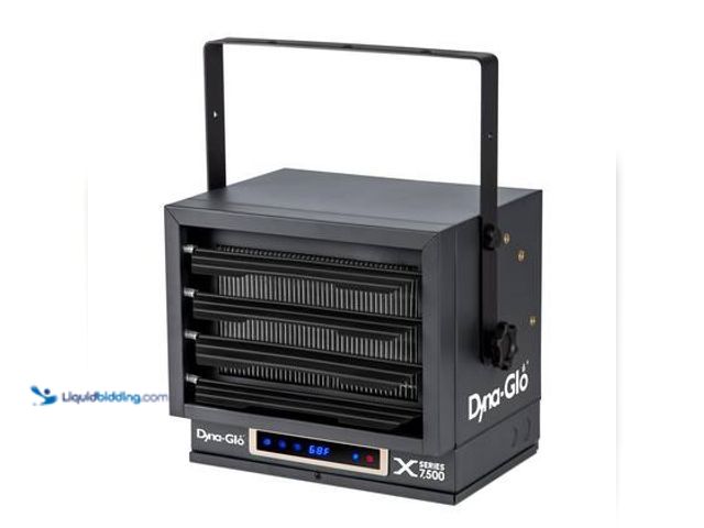 Lot 49-5572522 - Dyna-Glo 7,500-Watt Dual Heat Electric Garage Heater with Remote. Model # EG7500DH. Used