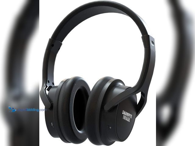 Lot 49-1518582 - Own Zone by Sharper Image Over Ear TV Headphones, Wireless & Rechargeable, Compatible with TV, AUX, ...
