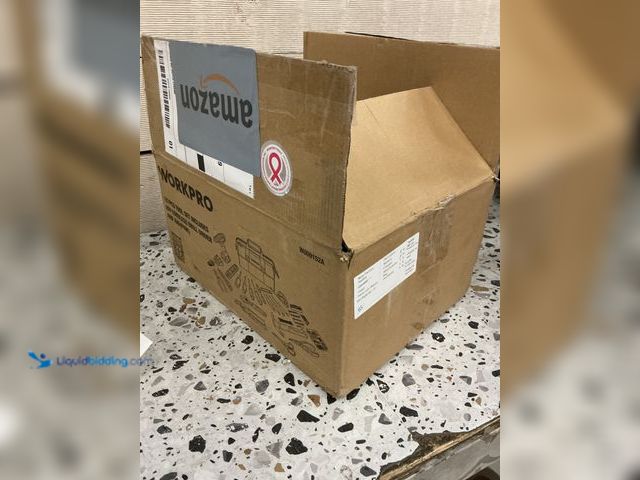 Lot 49-5485217 - 157Pcs WORKPRO Household Tool kit 20V Cordless Drill Driver Pink w/Bag W009152A.