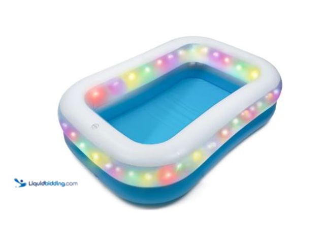 Lot 49-5551994 - Merkury Innovations Inflatable LED Swimming Pool, Unused