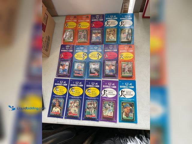 Lot 49-1505029 - COLLECTIBLE LOT OF 15 SPORTS AMERICA CLUB BASEBALL CARD PACKS ALL SEALED INCLUDING BEST BASE STEELER...
