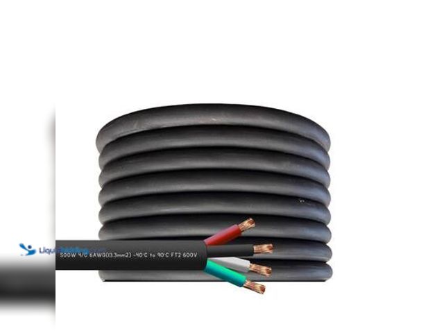 Lot 49-5572390 - WindyNation 6/4-Gauge (AWG) 10 ft. Soow Cable Wire Portable Power 600-Volt. Model # 6/4-SOOW-10. Unu...