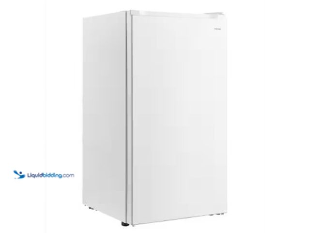 Lot 49-2022990 - Vissani 3.2 cu. ft. Mini Refrigerator in White, ENERGY STAR, Model # HVAR32WE, MSRP $179, Unused, Wo...