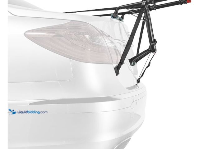 Lot 49-5538926 - Allen Sports Deluxe 2-Bicycle Trunk Mounted Bike Rack Carrier, model 102DN, 35 lbs per bike capacity...