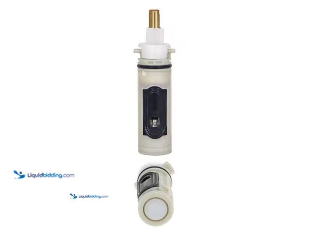 Lot 49-5581633 - Everbilt 4 1/8 in. B-19 Broach Single Lever Cartridge for Moen Replaces 1222 Posi-Temp, Model # 5242...