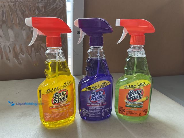 Lot 49-3609232 - Other LOT OF 3 SPIC AND SPAN MULTI PURPOSE SPRAY CLEANER INCLUDING LEMN, CITRUS AND LAVENDER NEW OLD...