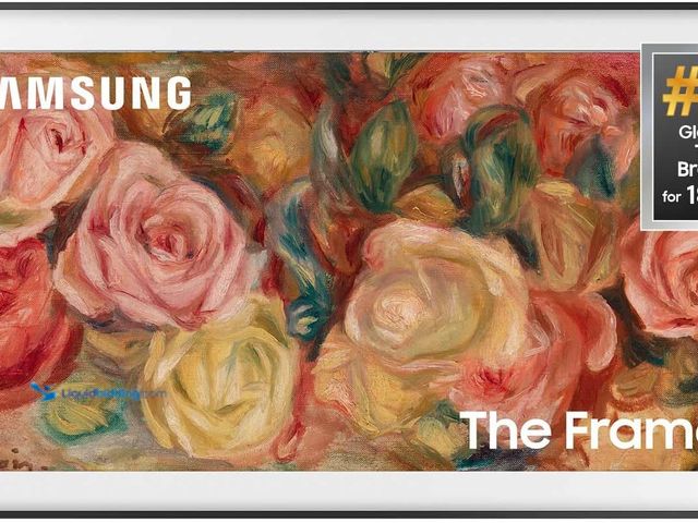 Lot 49-5448854 - SAMSUNG 55-Inch Class QLED 4K LS03D The Frame Series Quantum HDR Smart TV w/Dolby Atmos, Art Mode, A...