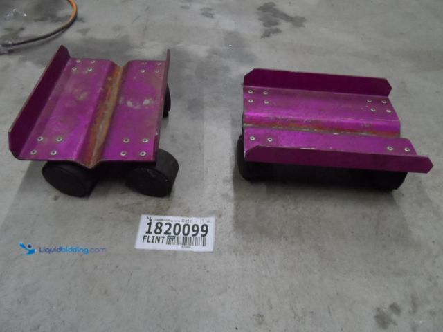 Lot 49-1820099 - 2 NV NV Snowmobile Dollies 2 Snowmobile Dollies Used In Fair Condition, Have Some Ware And Tear But ...