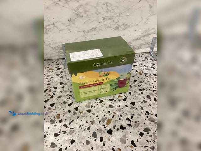 Lot 49-3531527 - Gya Tea Co Classic Green Tea K Cups for Keurig 60ct. Mild Caffeine. New. 05/2027 Item is unused, BBD...