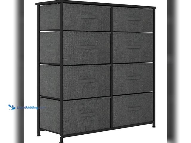 Lot 49-3531091 - YITAHOME Storage Tower Unit with 8 Drawers - Fabric Dresser with Large Capacity, Organizer Unit for ...