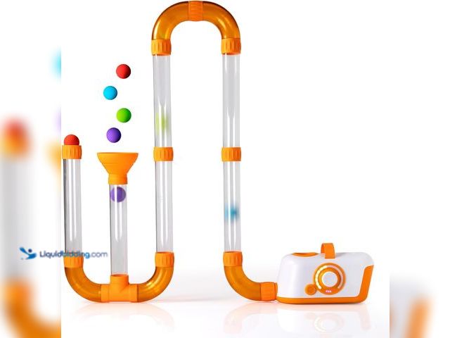 Lot 49-5487396 - Fat Brain Toys The Original Air Toobz, Air-Powered STEM Building Toys for Kids & Teens, Kids Buildin...