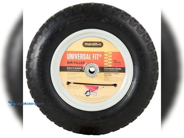 Lot 49-5449258 - Marathon
14.5 in. Pneumatic Universal Wheelbarrow Wheels Used