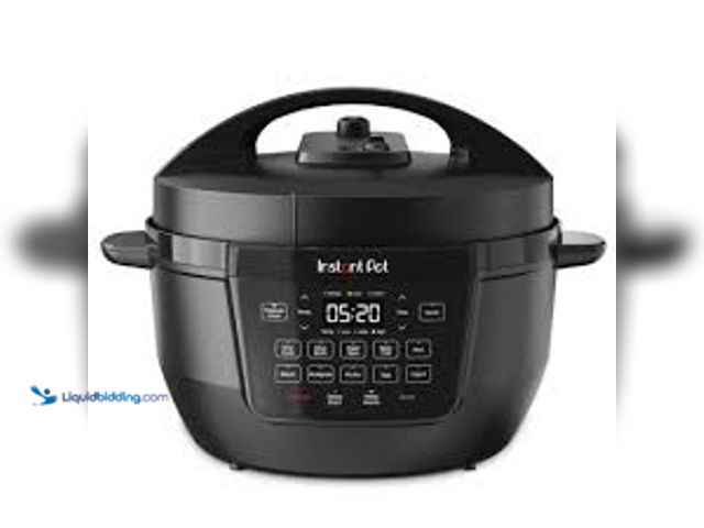 Lot 49-3539907 - Instant Pot RIO WIDE 7.5qt 7-in-1 Electric Pressure Cooker & Multi-Cooker: 1200W, Dishwasher-Safe Pa...