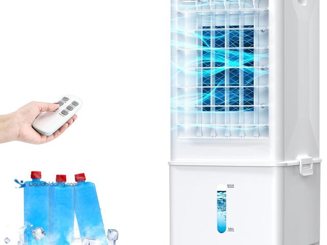 Lot 49-5410602 - .Portable Air Conditioners, 3-IN-1 Portable AC Unit w/2.6 Gal Tank for 24H Cooling, 4 Modes & 3 Spee...