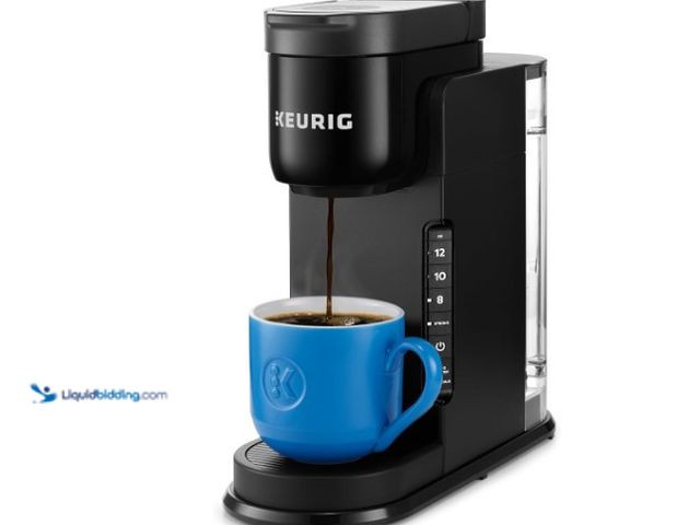 Lot 49-1555664 - Keurig K-Express Single Serve K-Cup Pod Coffee Maker, 3 Brew Sizes, Strong Button Feature, 42oz Remo...