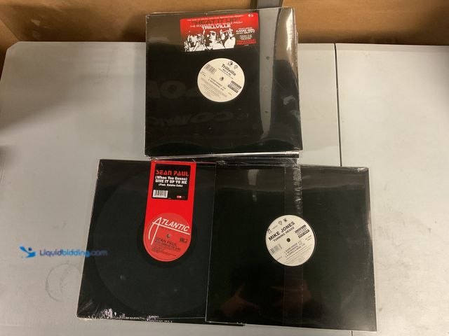 Lot 49-1505954 - 20 FACTORY SEALED VINYL RECORDS FROM VARIOUS ARTISTS AND YEARS INCLUDING SEAN PAUL ,MIKE JONES, AND ...