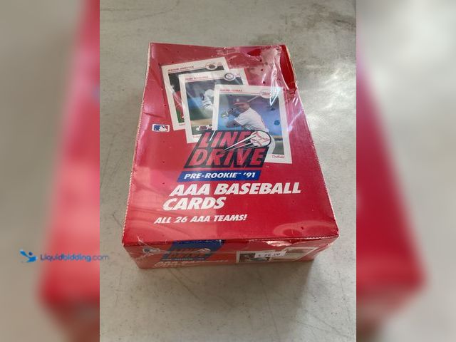 Lot 49-1810371 - COLLECTIBLE FACTORY SEALED 1991 LINE DRIVE PRE-ROOKIE AAA BASEBALL CARD WAX PACKS 36 PACKS #COINS111...