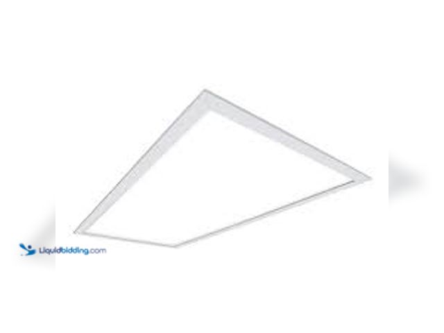 Lot 49-5407174 - Metalux 2 ft. x 2 ft. Selectable Lumens 4100/3600/2600, Integrated LED Panel Light, Selectable CCT 3...