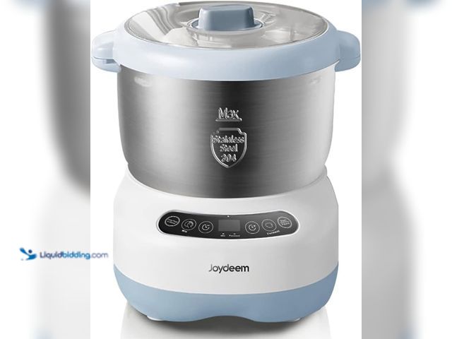 Lot 49-5416536 - Joydeem Electric Dough Maker with Ferment Function, Microcomputer Timing, Face-up Touch Panel, 6.6Qt...