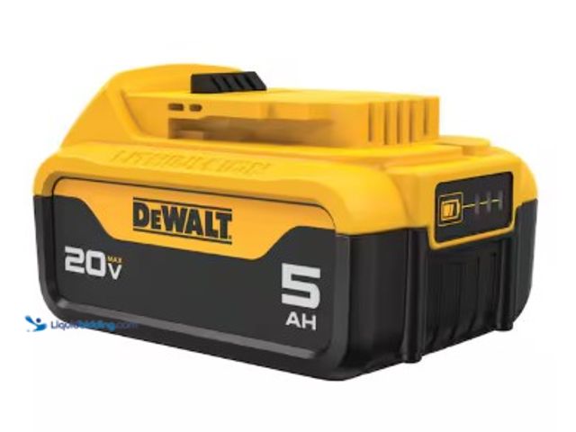Lot 49-2025207 - DEWALT 20V MAX Premium Lithium-Ion 5.0Ah Battery Pack, Model # DCB205, MSRP $169, New.  Ref#PA0925