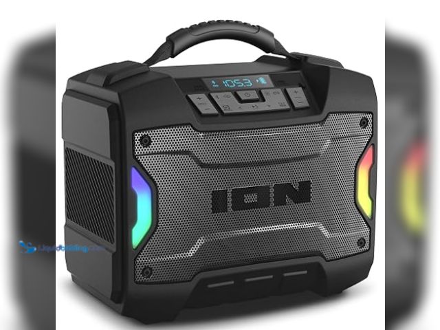 Lot 49-2024600 - ION Tailgater TD Outdoor Portable Bluetooth Speaker. Model #B0G17R78JD. MSRP $116. Used. Scuffs and ...