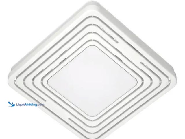 Lot 49-3566031 - Broan-Nutone Roomside Series, White, 50 Cfm, Energy Star, Bathroom Exhaust Fan. Part 361519. New