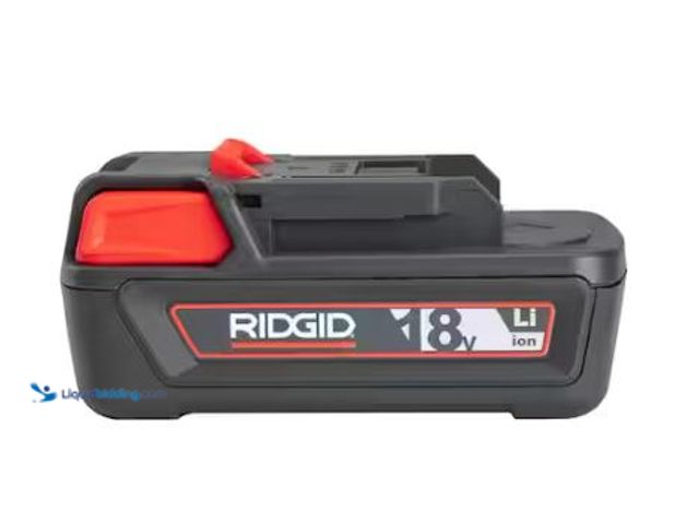 Lot 49-1624344 - RIDGID 18-Volt 2.5 Ah Advanced Lithium Battery Designed for ProPress Press Tools and See Snake Digit...