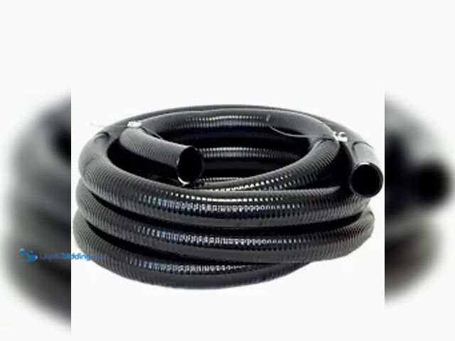 Lot 49-5541385 - Flexible PVC Pipe 2in Dia Hose 25ft Length Unused
