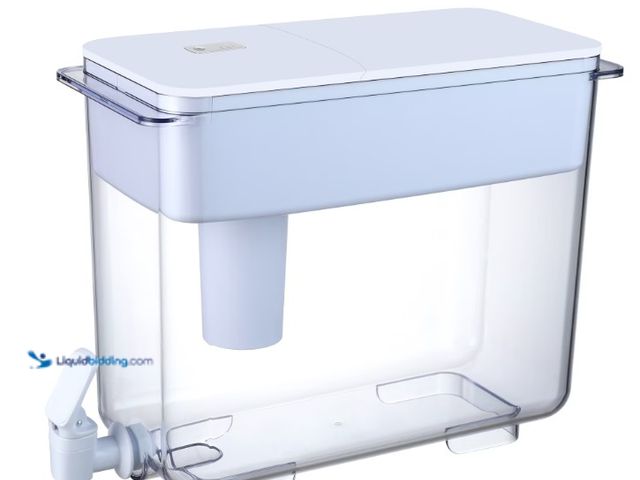 Lot 49-5552316 - Great Value Water Filter Pitcher 30 Cup Series, White Color, BPA-Free, Brita Filter Compatible ,Cert...