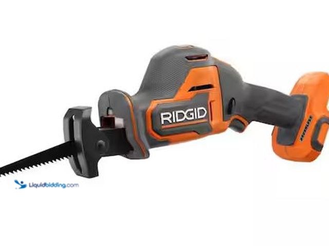 Lot 49-5460968 - RIDGID
18V SubCompact Brushless Cordless One-Handed Reciprocating Saw (Tool Only) Internet # 318370...